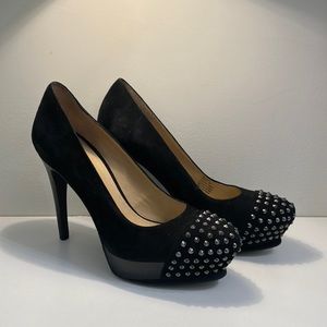 Black high heels
